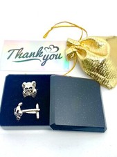 Skull Cufflinks Punk Skeleton