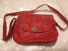 BRAND NEW Pink Leather Shoulder Clutch Handbag Y2K 00s Nostalgic Retro Kitsch