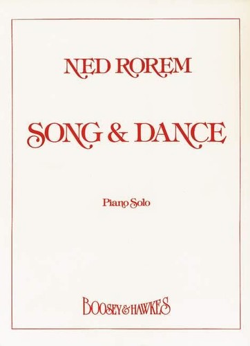 Song and dance piano - dance, rorem