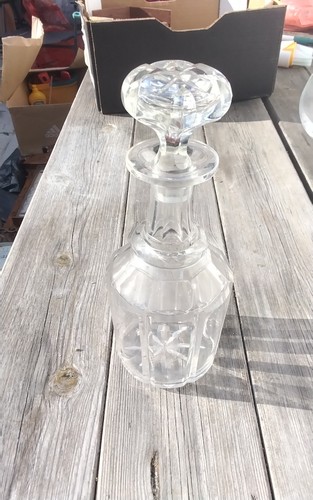 Vintage heavy cut crystal - cut,