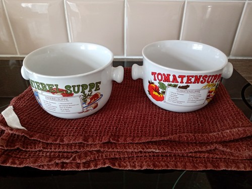 Vintage recipe soup - x,