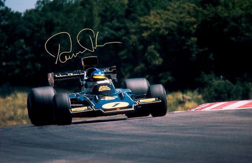 Photo signed by - signed, ronnie