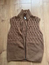 cos mens wool zip up cable