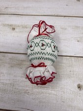 Vintage Smocked Ball Fabric