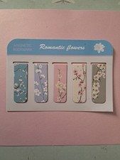 Set Of 5 Magnetic Bookmarks