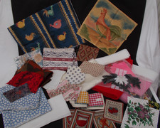 JOB LOT FABRIC REMNANTS MAYBE