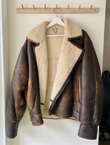 Men vintage sheepskin - men’s,
