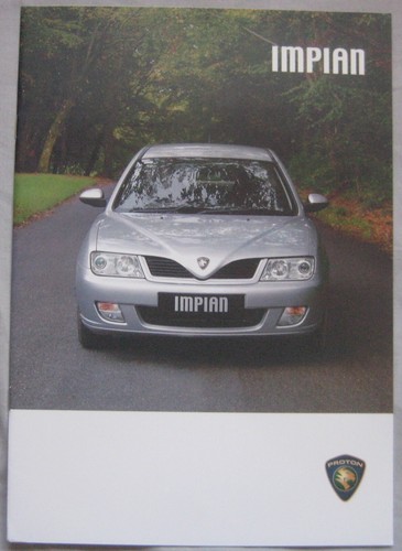 2006 proton impian - proton, brochure