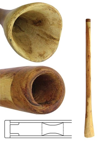 Didgeridoo eucalyptus inch - didgeridoo,