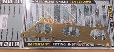 Vauxhall Omega Signum Vectra B C 2.6 3.2 24v V6 Y26SE Z32SE exhaust gasket NOS