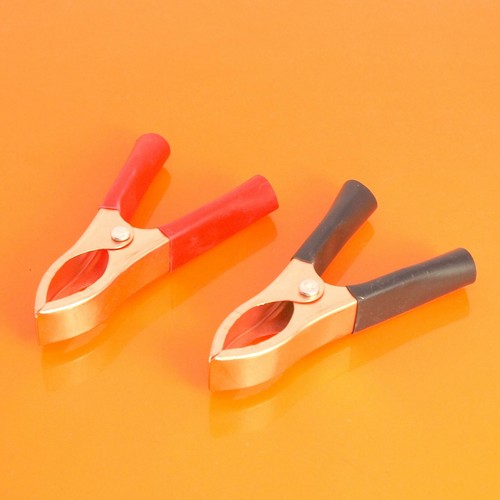 Crocodile clips clamp - crocodile,