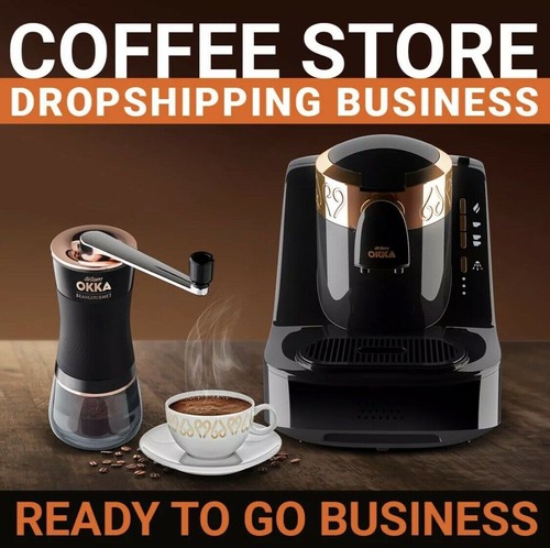 Coffee items website business - items,