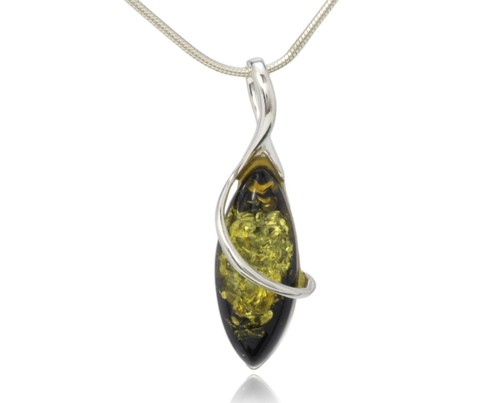 Natural baltic amber green - baltic,