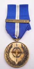 NATO MEDAL WITH NON ARTICLE 5 BAR