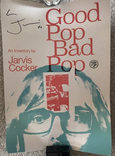 Jarvis cocker signed - jarvis,