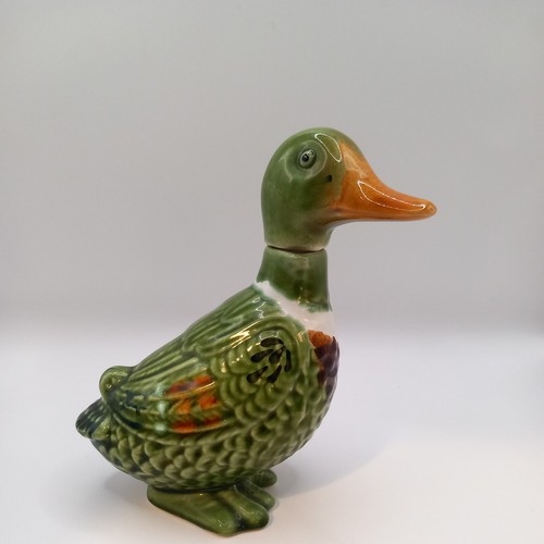 Vintage ceramic duck decanter - vintage,