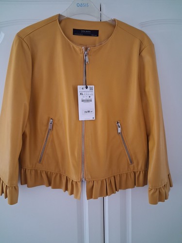 Zara faux leather - leather, size