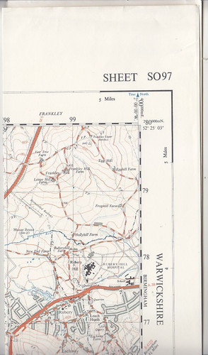 Ordnance survey map - ordnance, 1:25,000
