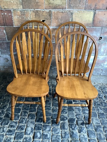 Wooden hoop back - wooden, dining