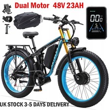 26*4.0" Electric Bike 48V 23AH