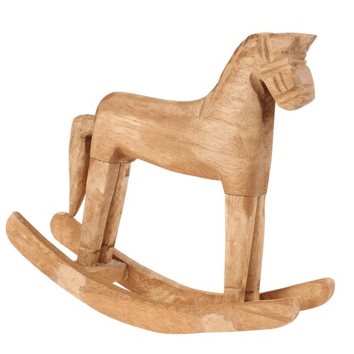 Small wooden rocking - small,