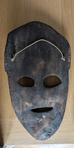 East african wooden face - east,