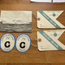 Fred Olsen Cruise Lines Collectables. 