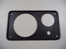 Military Commercial Gauge Mount Plate Dash 4" + 2" Gauge Morris Land Rover