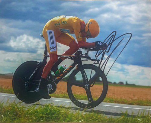 Bradley wiggins signed 10x8 - wiggins,