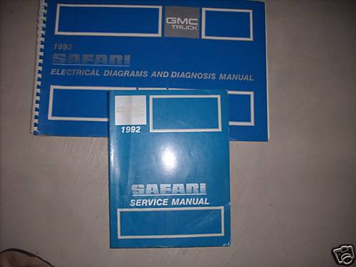 1992 gmc safari van service - van,