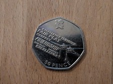 UNITED KINGDOM 50 PENCE 2012- OLYMPIC GAMES ROWING VGC