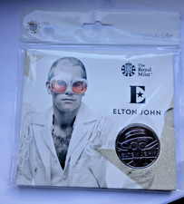2020 Music Legends Elton John £5 BU Royal Mint Pack
