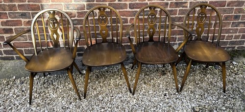 Four ercol windsor dining - four,
