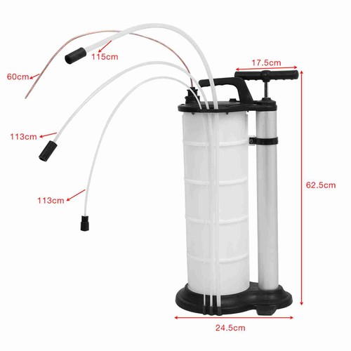 Waste oil water - water, suction