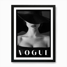 Vogue Art Print Framed Wall