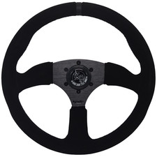 Kode-350mm Suede Steering