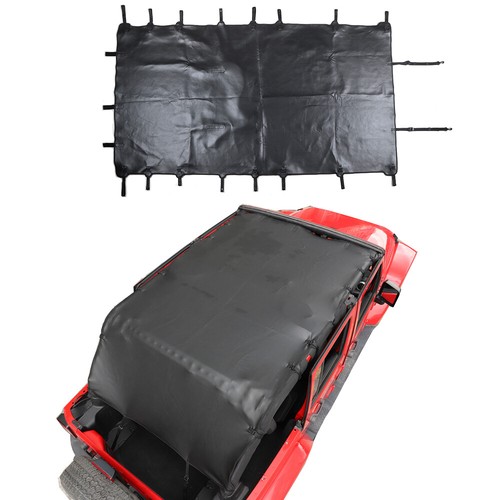 Soft top roof sunshade trunk - top,