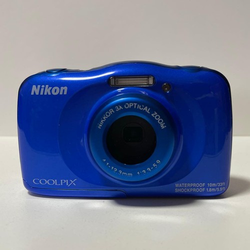 Nikon coolpix blue - nikon, waterproof