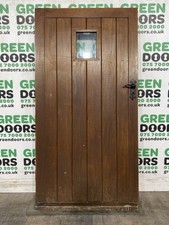 SOLID HARDWOOD GATE DOOR BACK
