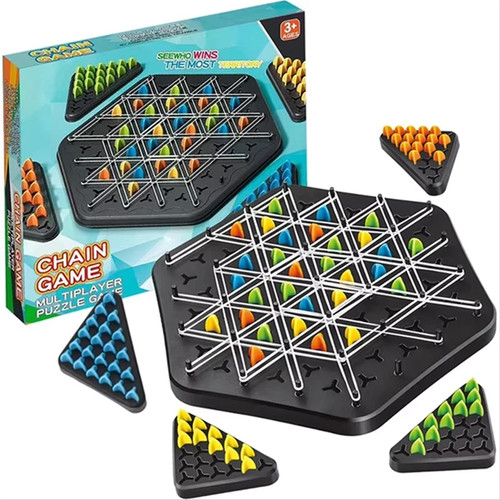 Fun chain triangle game - chain,