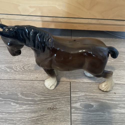 Vintage shire mare horse - shire,