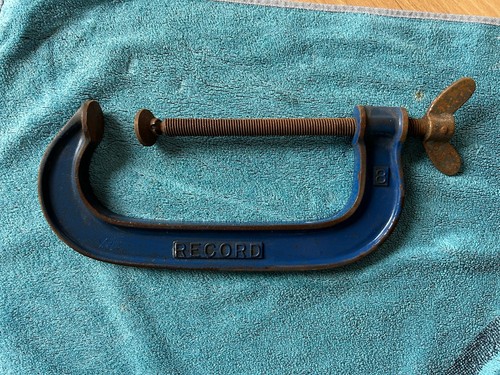 Vintage record g clamp - vintage, g-clamp