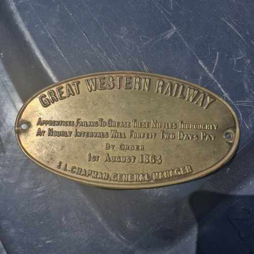 Great western railway brass - great,