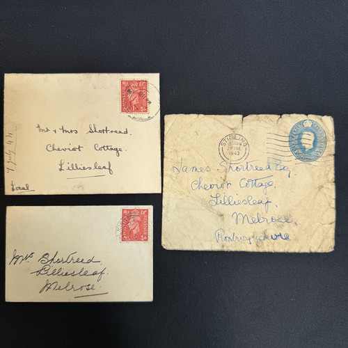 Franked envelopes form - no.,