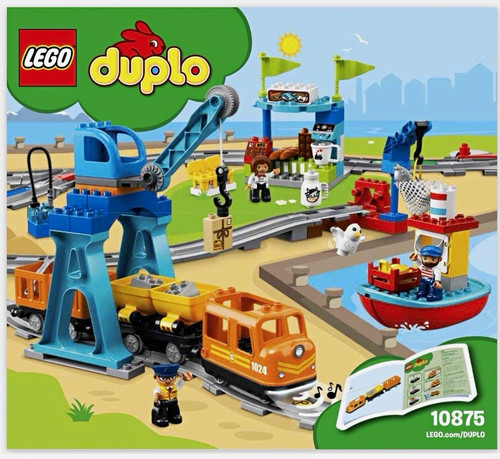 Lego duplo cargo train 10875 - cargo,