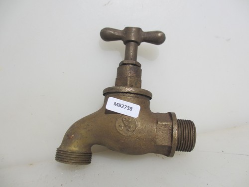 Vintage brass tap garden sink - vintage,