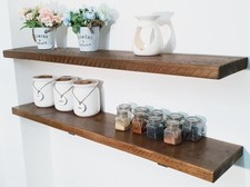 Reclaimed Scaffold Board Shelf