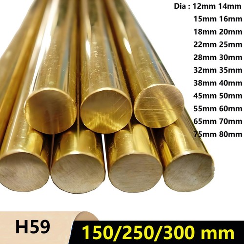 H59 brass solid - solid, round