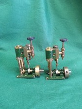 A Pair Of Bassett Lowke Vertical Live steam engines.