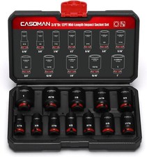 12 PCS 3/8" Drive Mid-Length